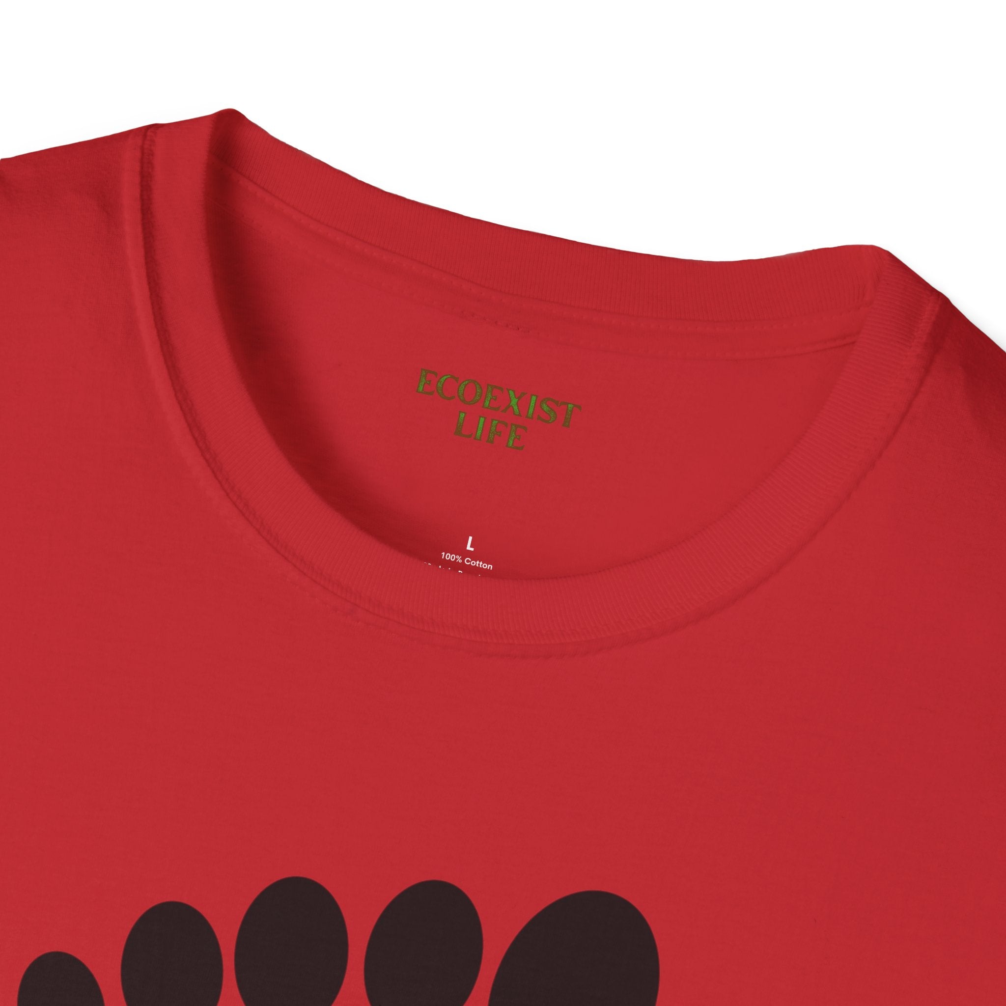 Bigfoot Footprint T‑Shirt – Ecoexist Life Tee