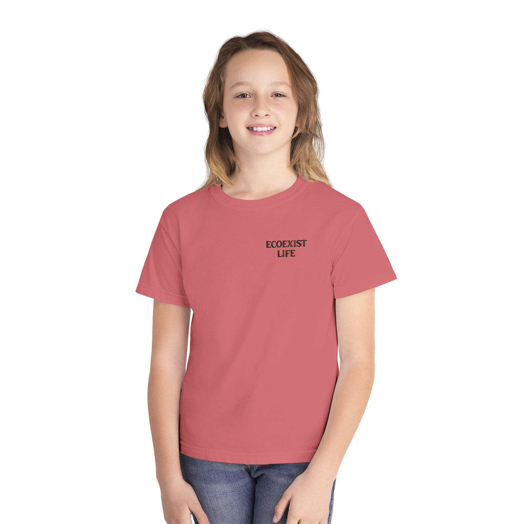 Ecoexist Life Youth Tee — 'Livin' the Wild Life' Pond Graphic