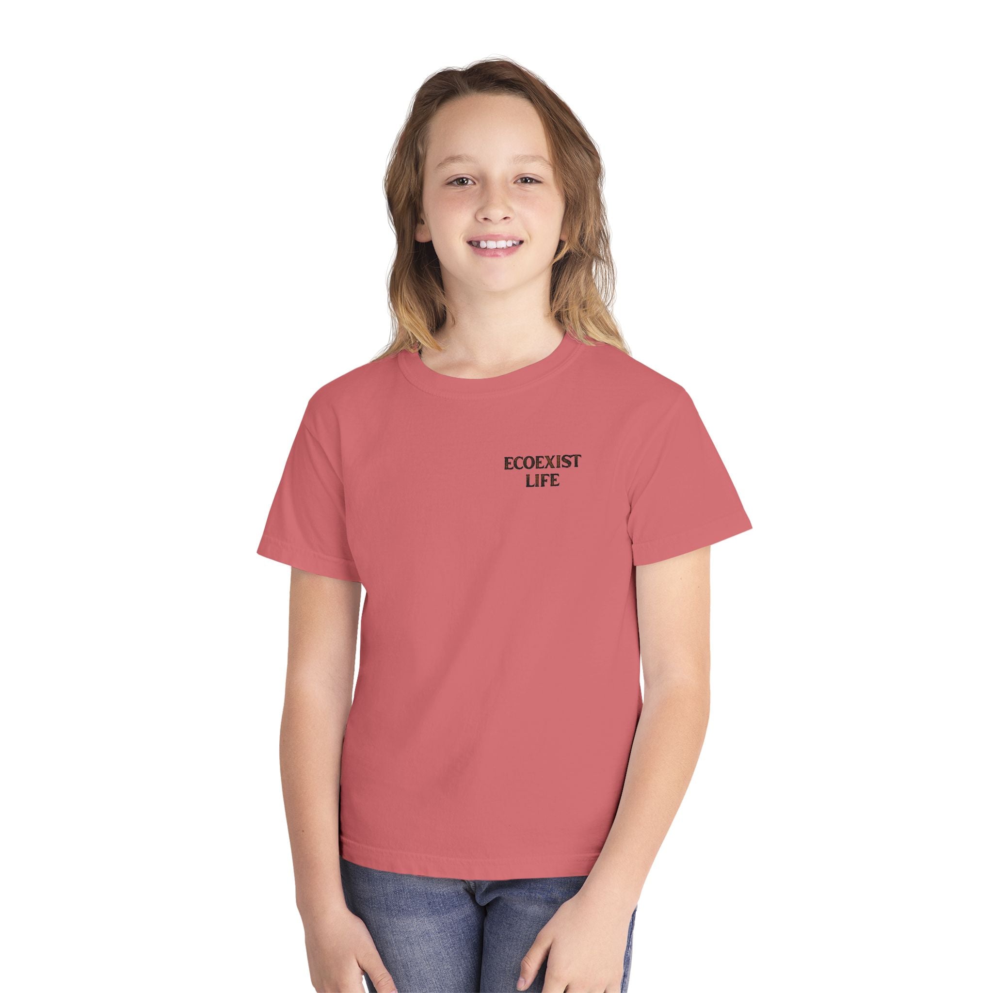Ecoexist Life Youth Tee — 'Livin' the Wild Life' Pond Graphic