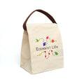 Canvas Lunch Bag — Ecoexist Life Reusable Tote with Strap