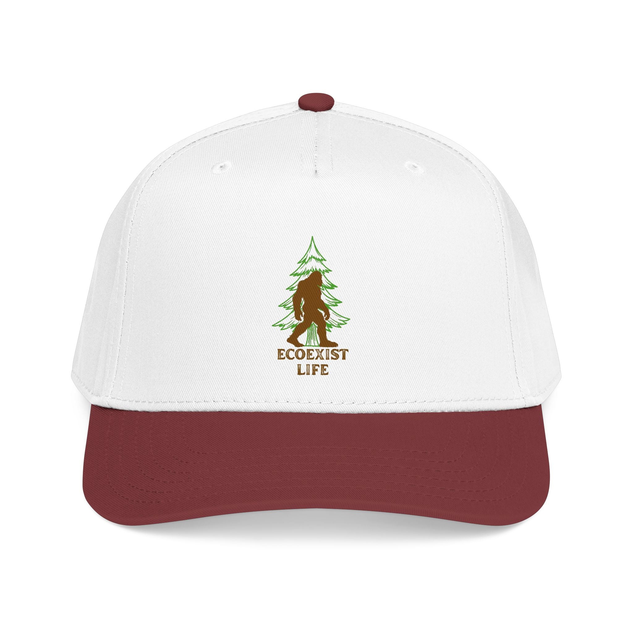 Mid Profile Baseball Cap- Ecoexist Life Hat