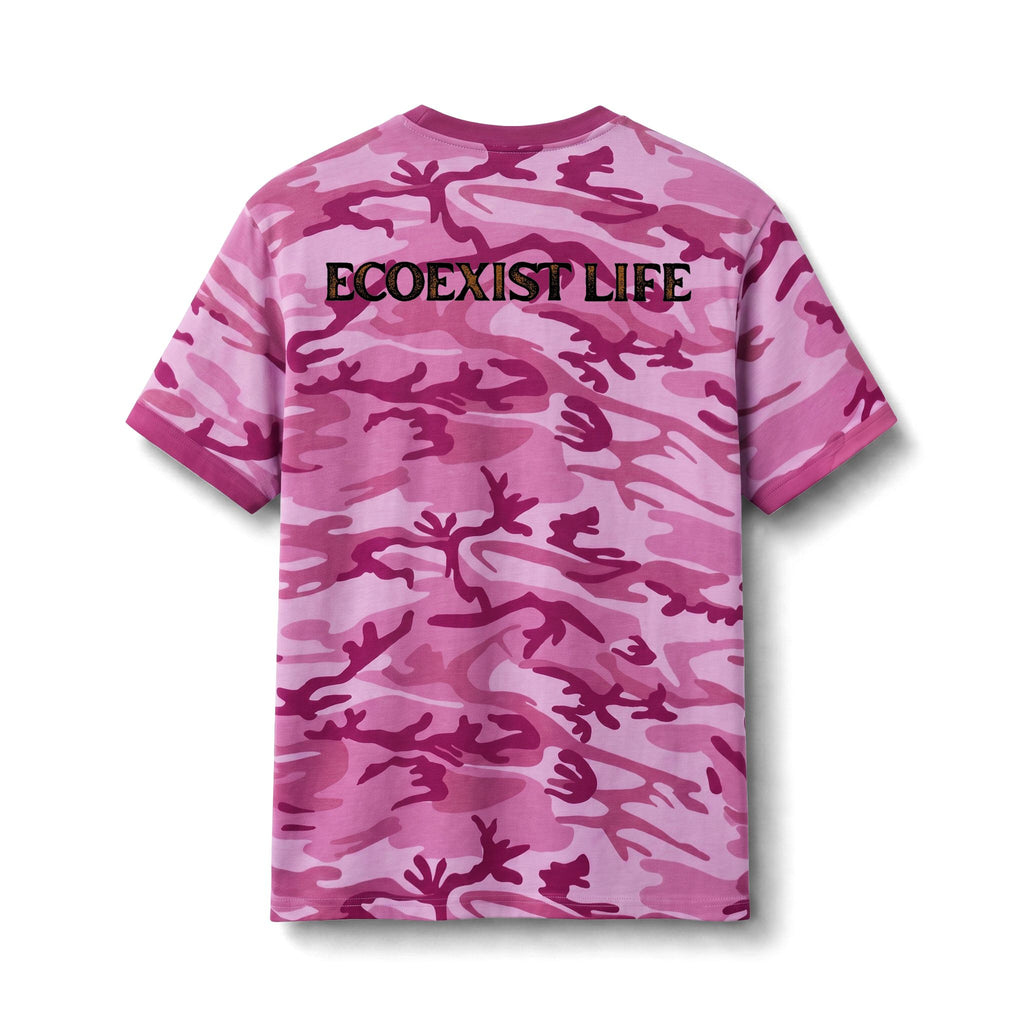 Camo Cotton Tee — Ecoexist Life Classic Crewneck