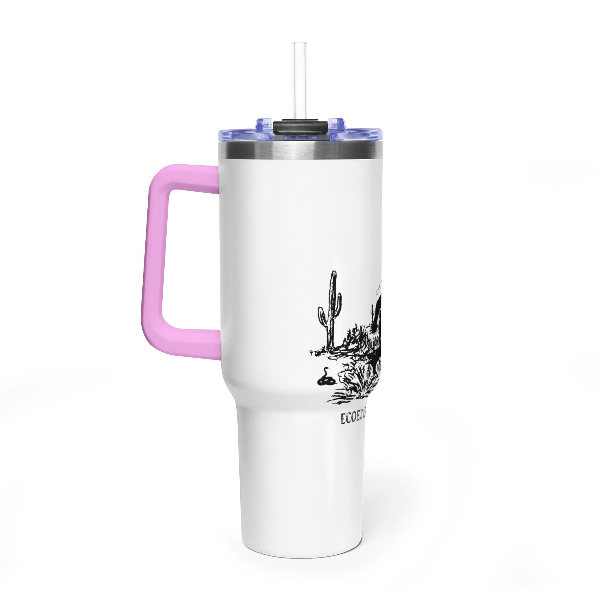 40oz Tumbler – Ecoexist Life Desert Bigfoot Stainless Vacuum Cup