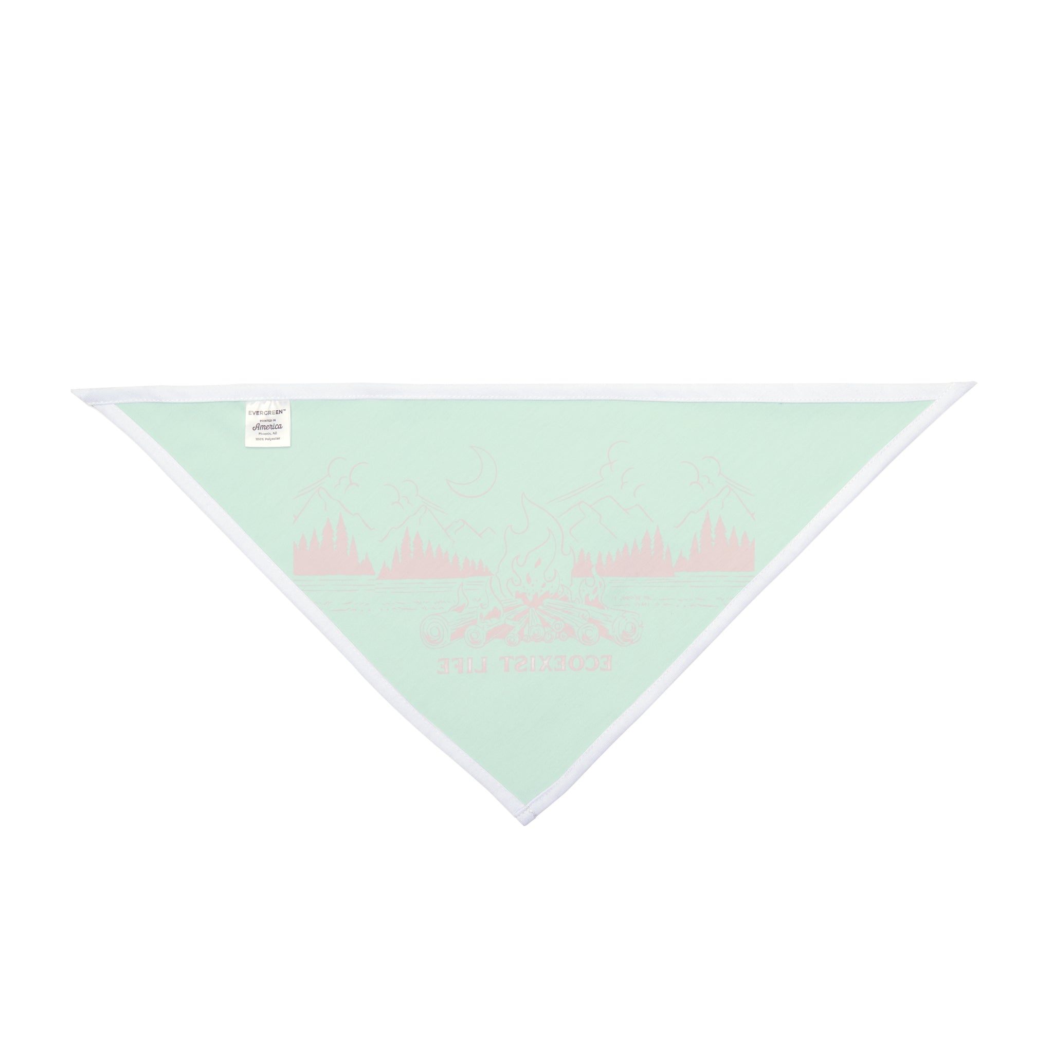 Pet Bandana — Scenic Campfire Dog Bandana-Ecoexist Life