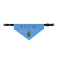 Clip-on Pet Bandana — "Livin' the Wild Life" Sasquatch Dog Bandana (Blue) ecoexist