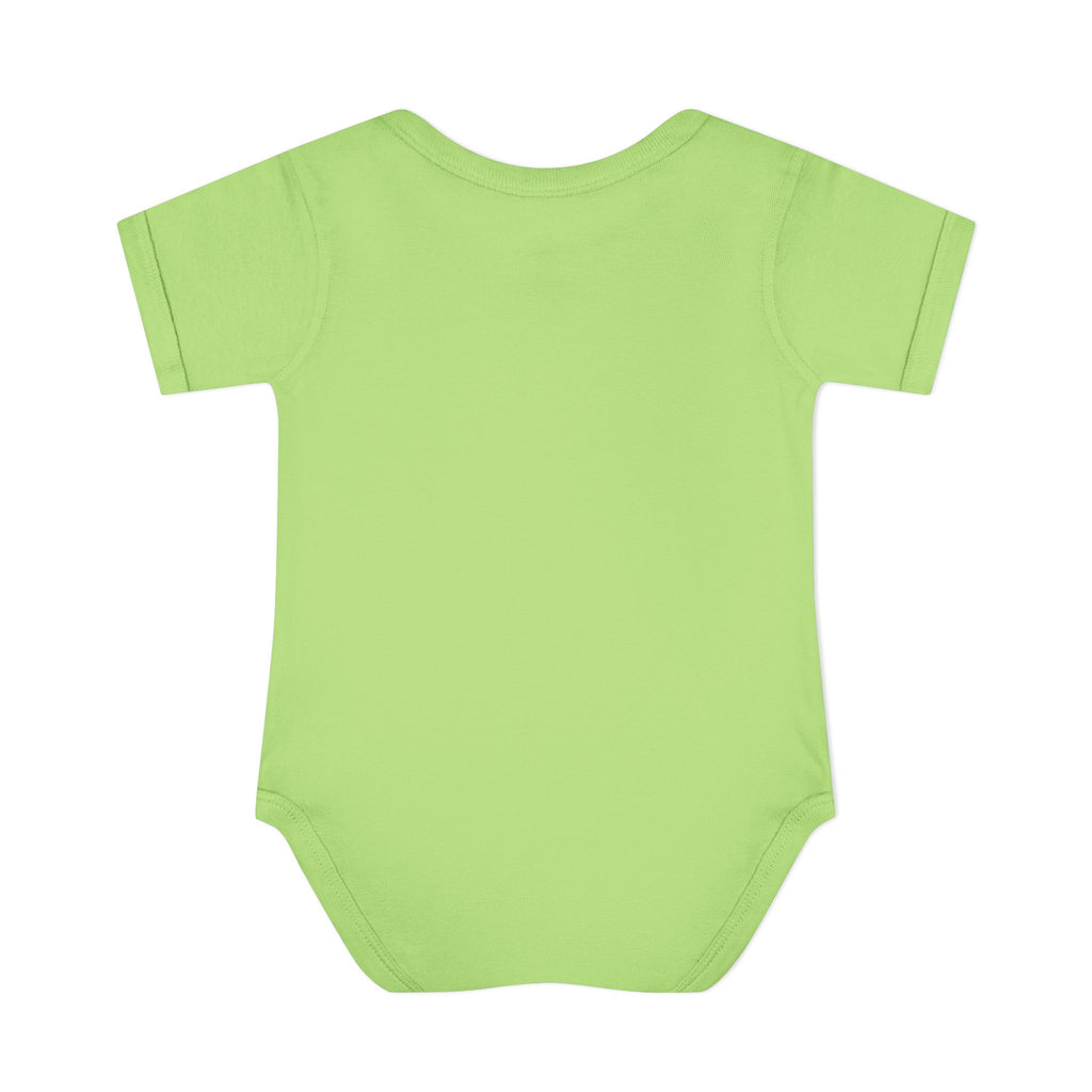 Baby Bodysuit with Woodland Animals Print/Bigfoot/Ecoexist Life — Cute Forest Nursery Onesie
