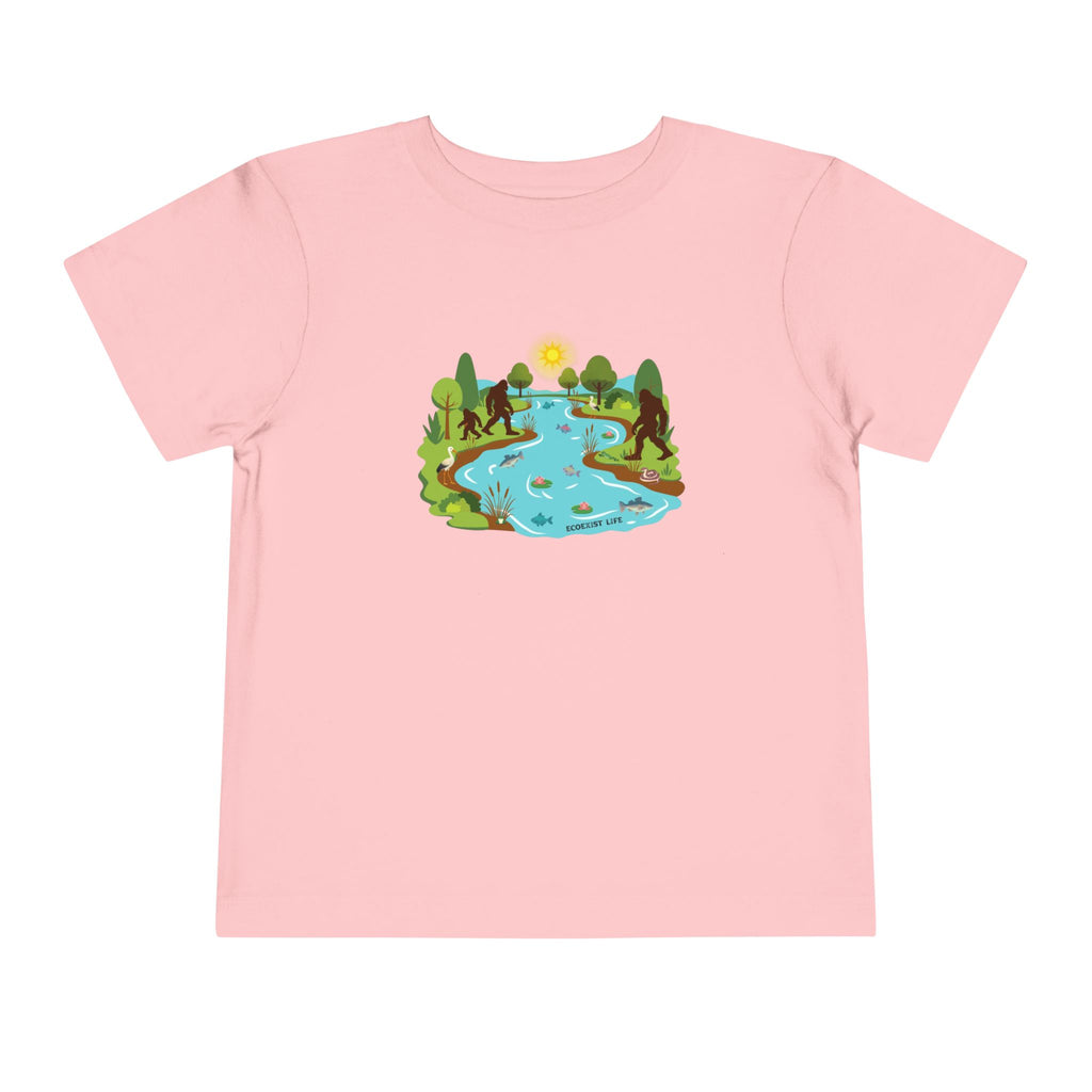 Ecoexist Life Toddler Tee — Livin' the Wild Life River Adventure