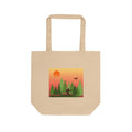 Forest Sunset Tote Bag — Bigfoot Woodland Canvas Ecoexist Life Tote