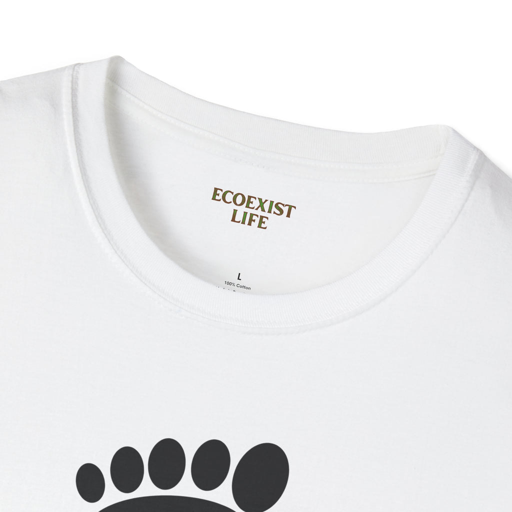 Bigfoot Footprint T‑Shirt – 'I Believe' Forest Sasquatch Tee