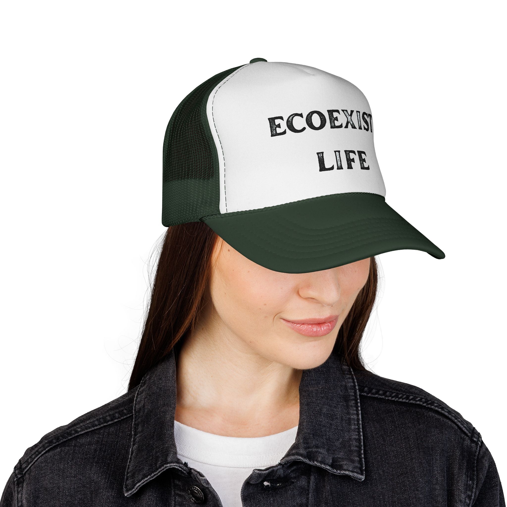 ECOEXIST Trucker Cap | Eco Message Mesh Hat