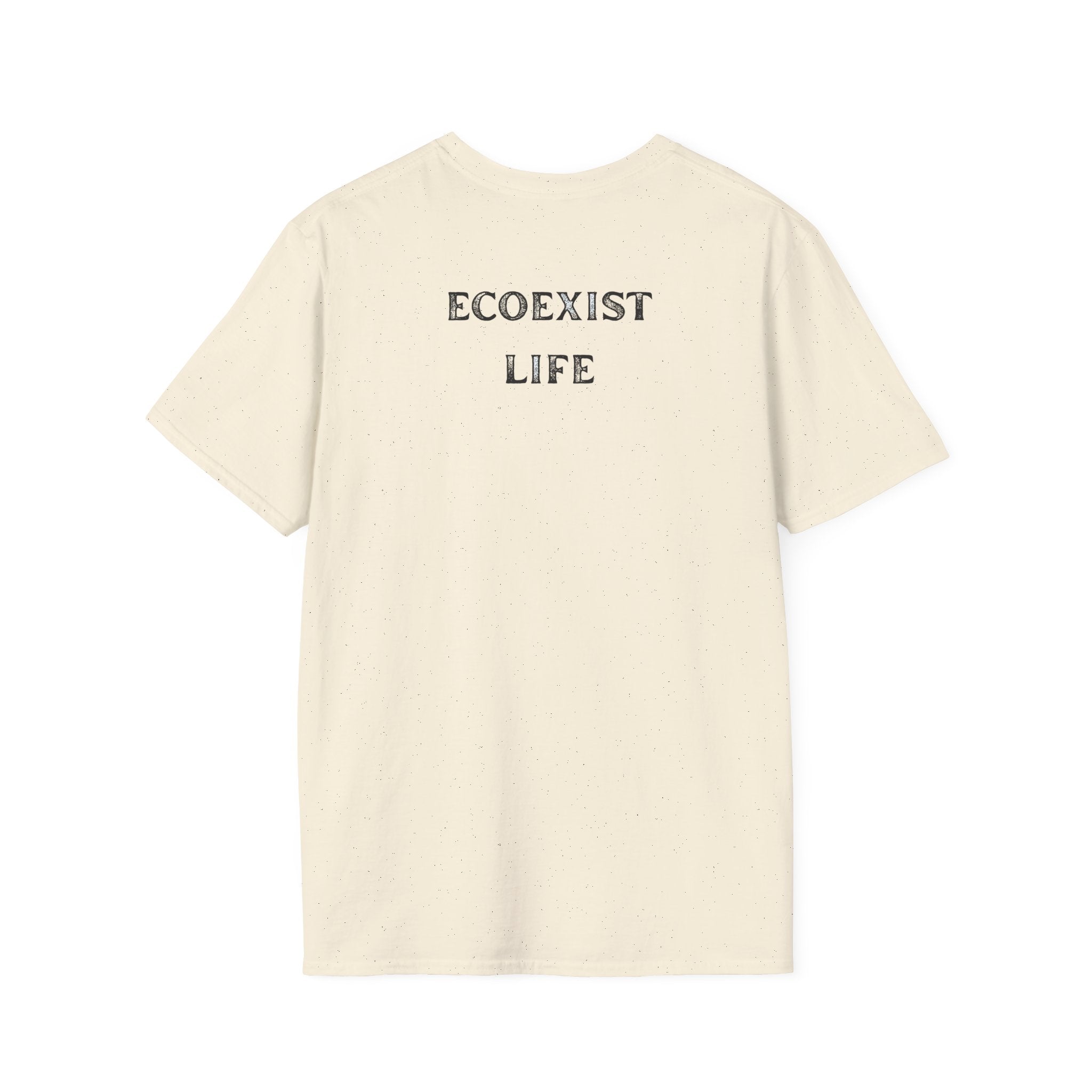 EcoExist Paw Print T-Shirt — Wildlife Conservation Graphic Tee