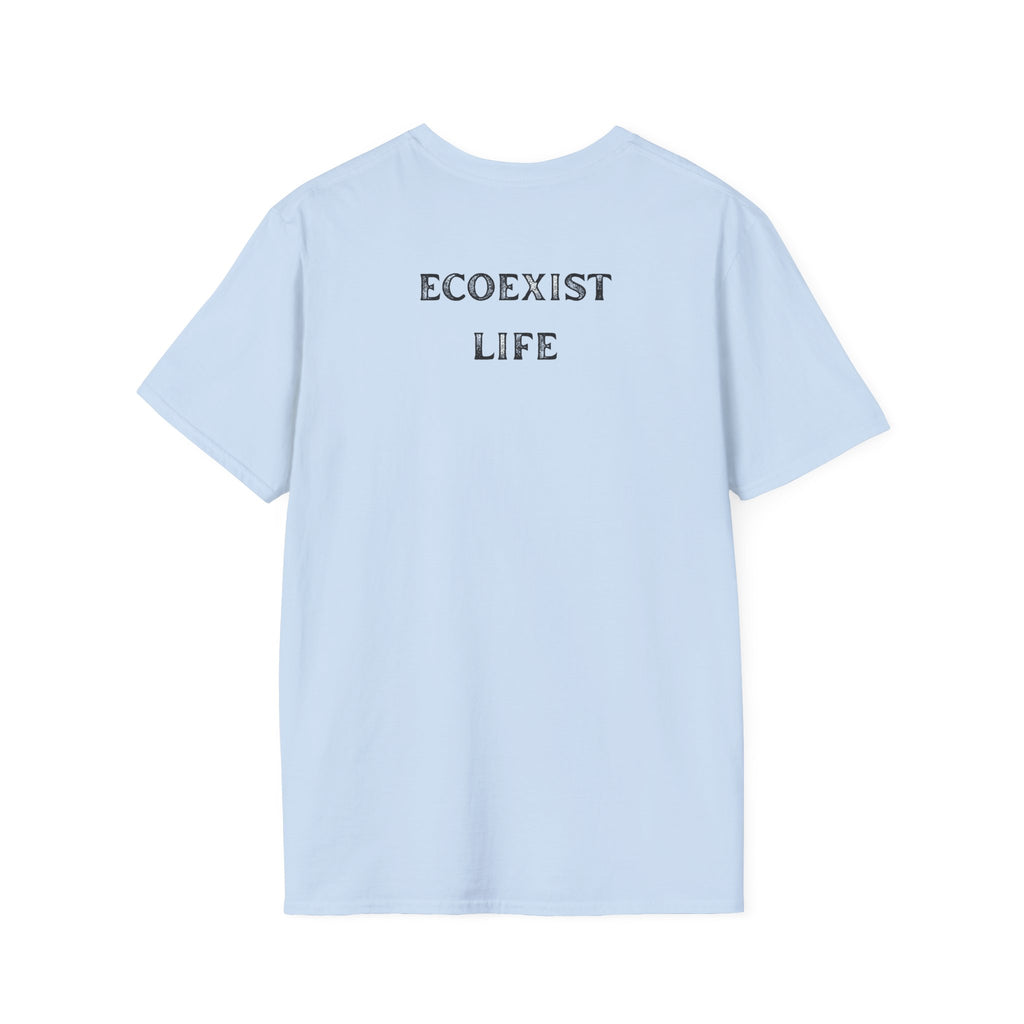 Ecoexist LifePaw Print T-Shirt — Wildlife Conservation Graphic Tee- Bigfoot