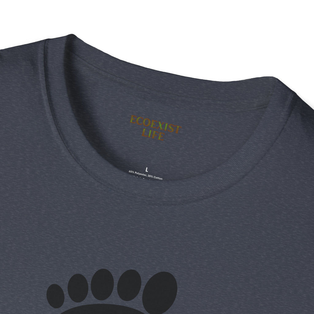 Bigfoot Footprint T‑Shirt – 'I Believe' Forest Sasquatch Tee