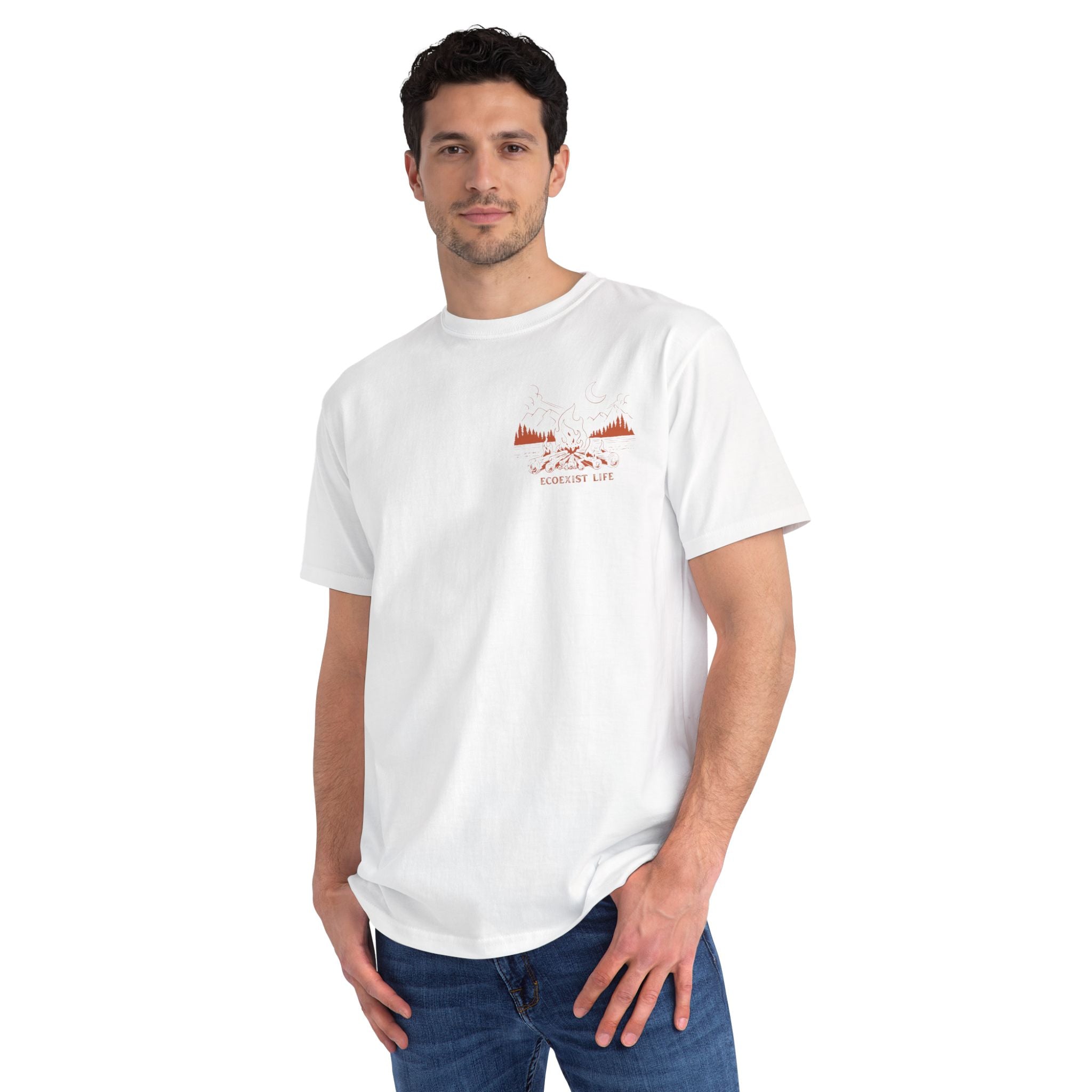 Ecoexist Life Tee — Minimal Nature Graphic T-Shirt