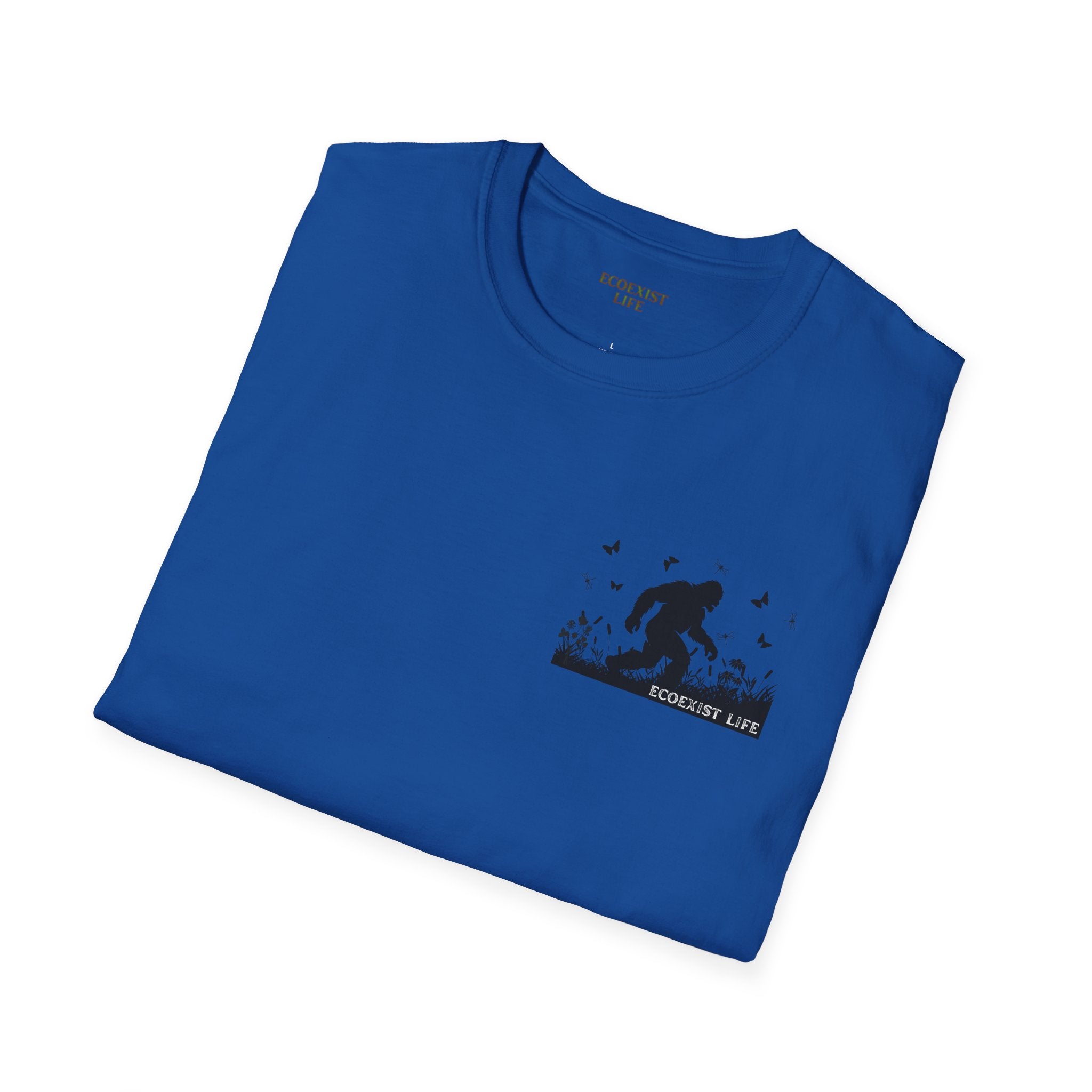 Bigfoot Silhouette T-Shirt — Sasquatch Forest Adventure Tee