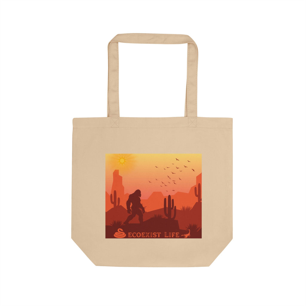 Tote Bag — Desert Sunset Hiking Eco Tote (Desert Life)Ecoexist Life
