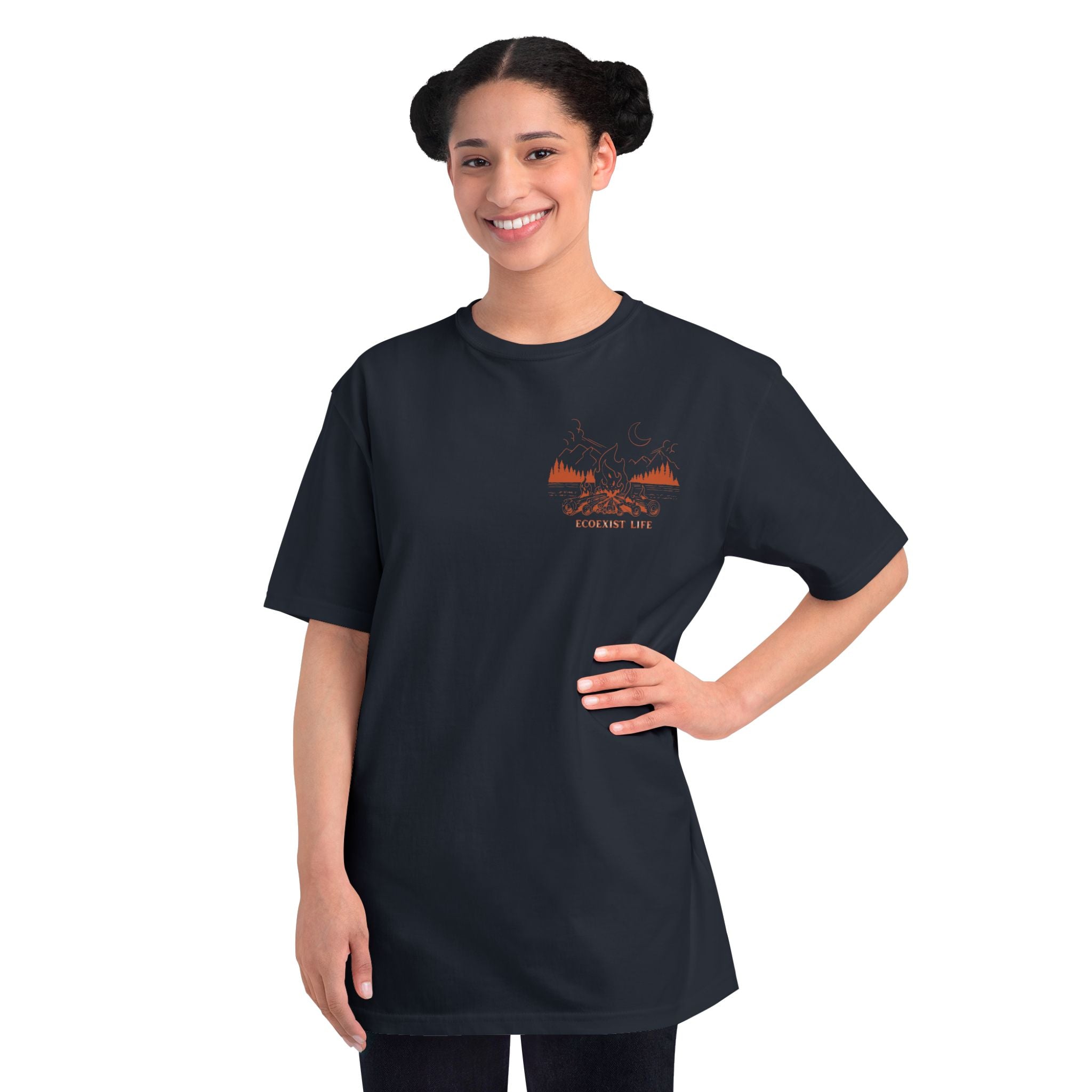 Ecoexist Life Tee — Minimal Nature Graphic T-Shirt