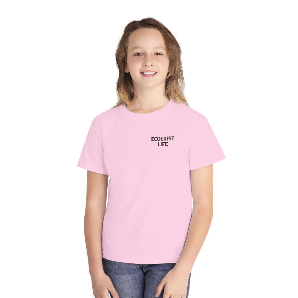 Ecoexist Life Youth Tee — 'Livin' the Wild Life' Pond Graphic