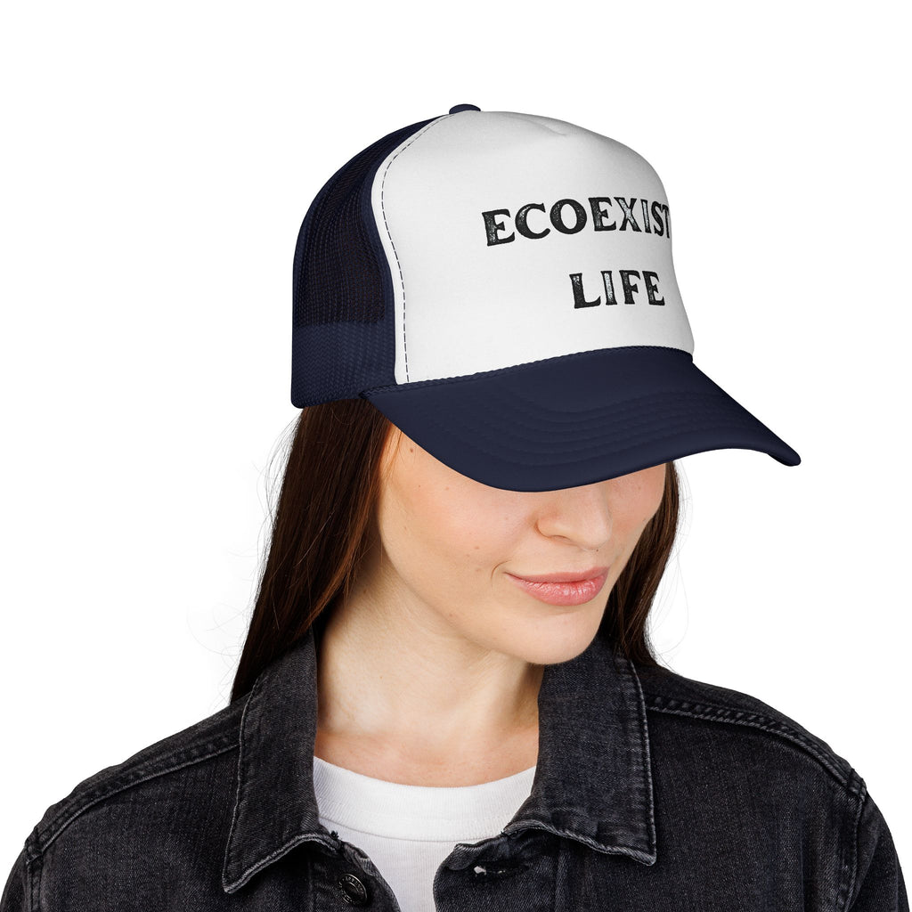 ECOEXIST Trucker Cap | Eco Message Mesh Hat
