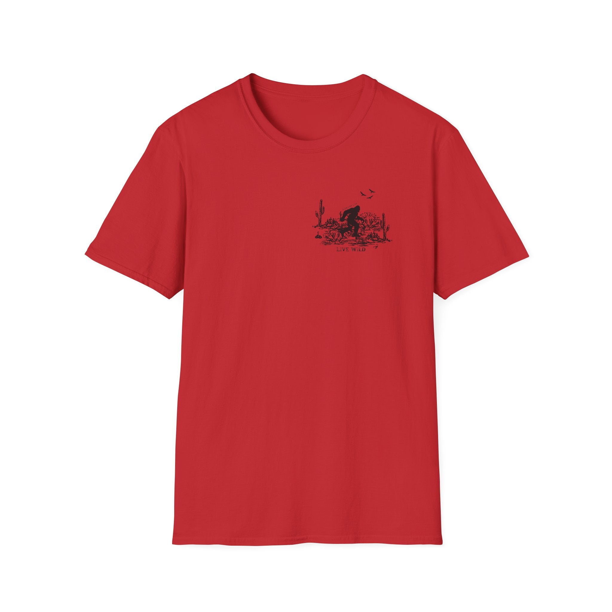 T‑Shirt — Desert Sasquatch Graphic Tee; ecoexist