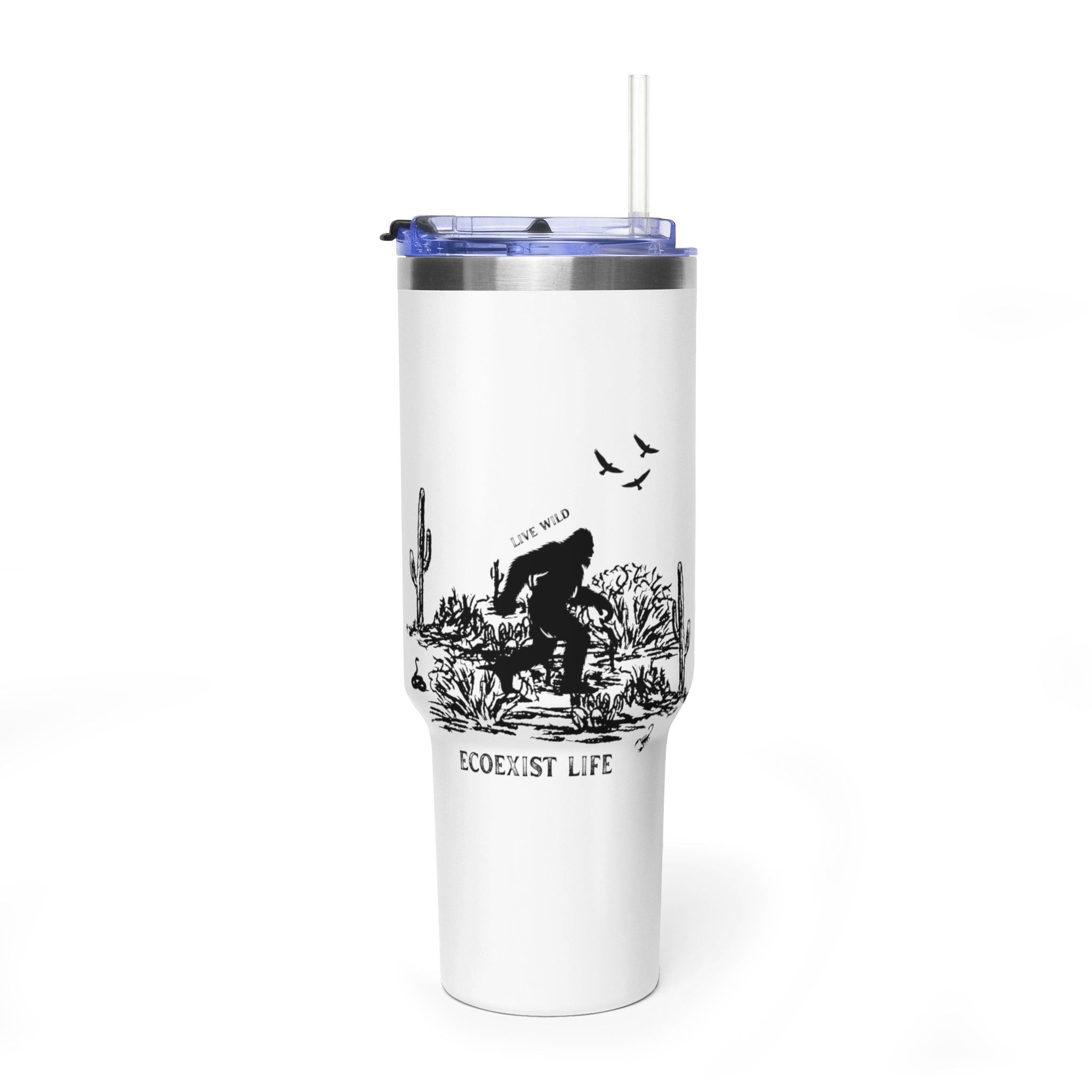 40oz Tumbler – Ecoexist Life Desert Bigfoot Stainless Vacuum Cup
