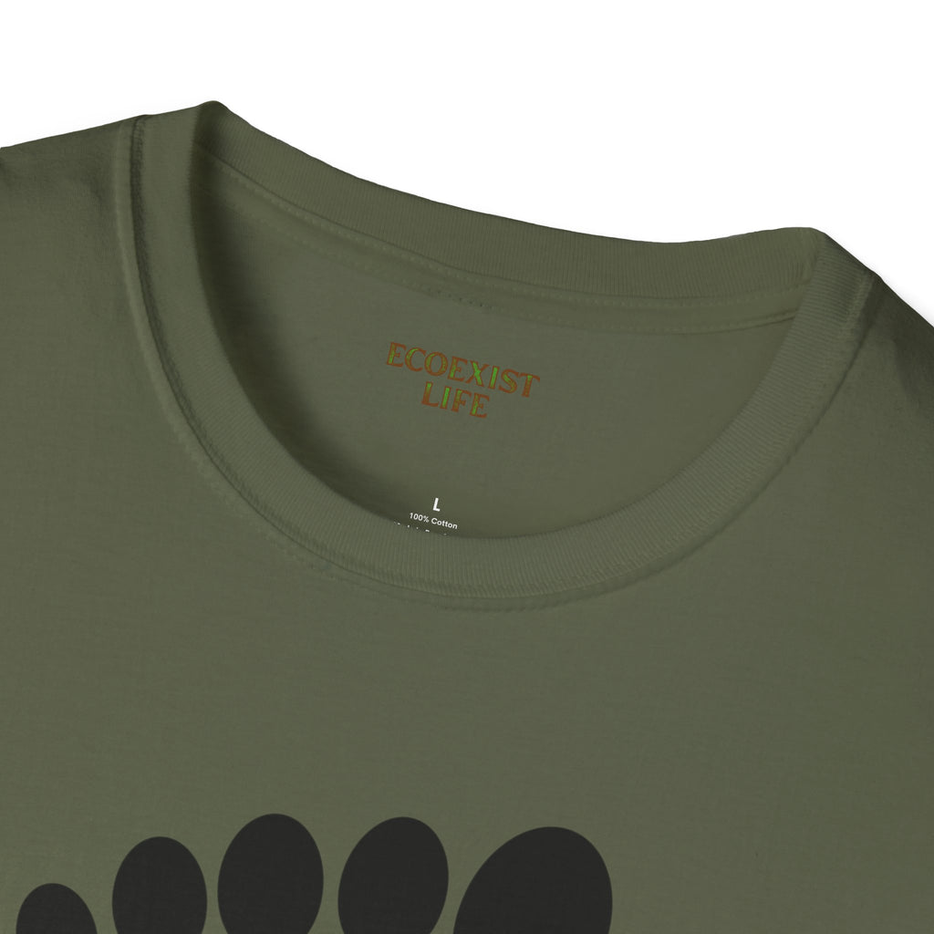 Bigfoot Footprint T‑Shirt – Ecoexist Life Tee