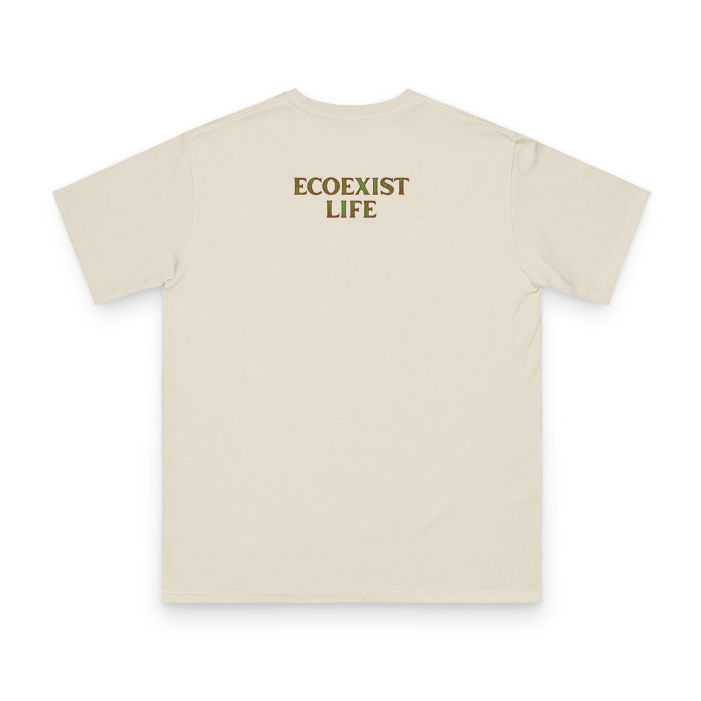 Ecoexist Life Tee — Minimal Nature Graphic T-Shirt