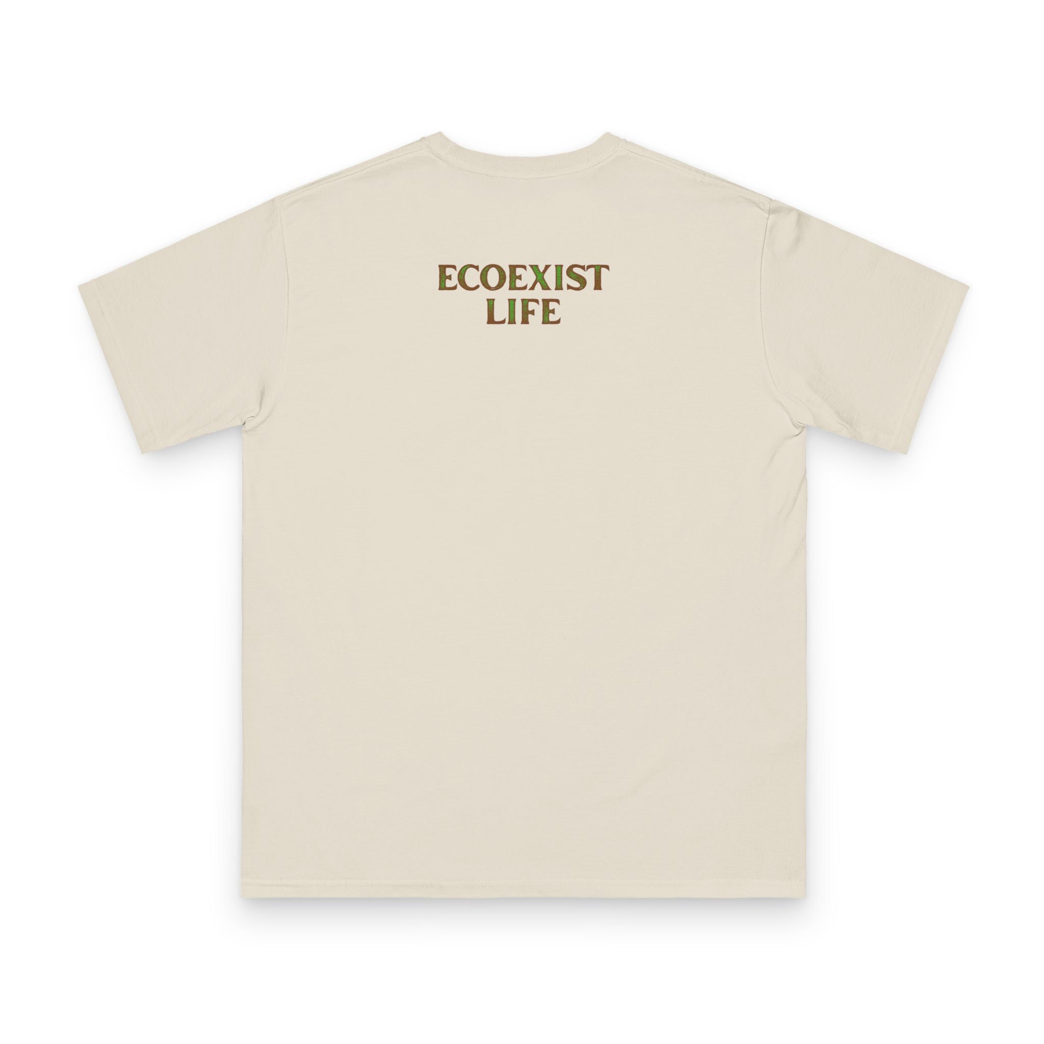 Ecoexist Life Tee — Minimal Nature Graphic T-Shirt