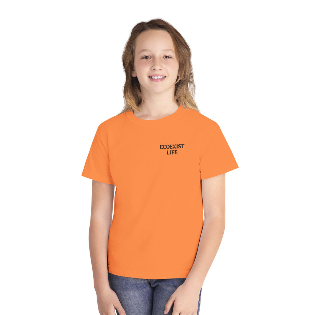 Ecoexist Life Youth Tee — 'Livin' the Wild Life' Pond Graphic