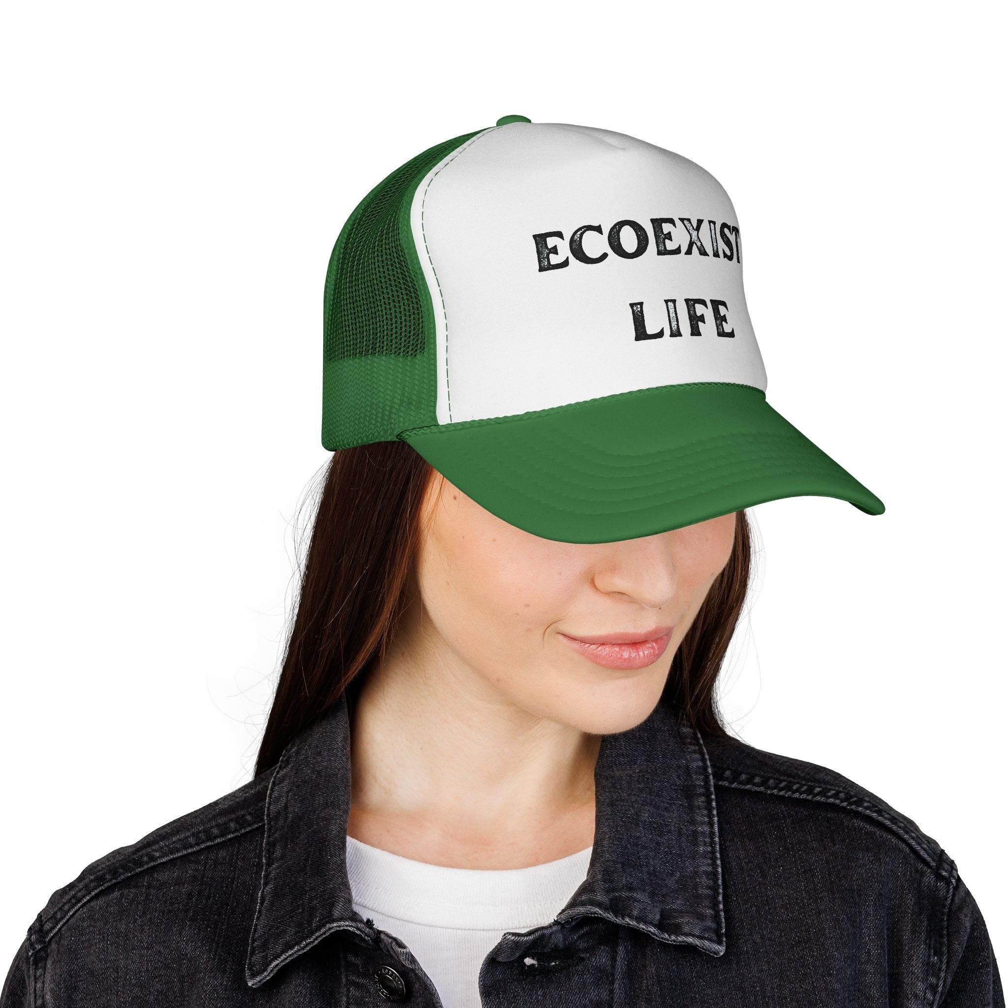 ECOEXIST Trucker Cap | Eco Message Mesh Hat
