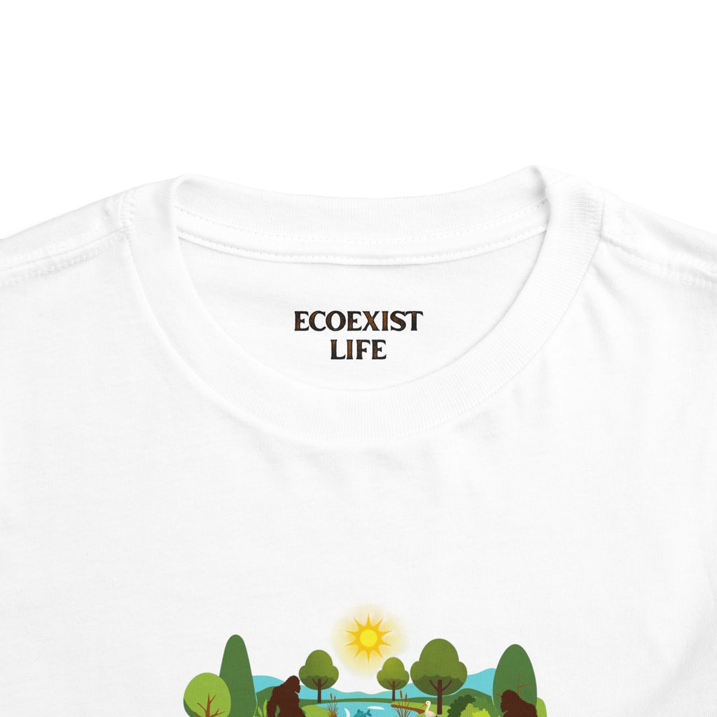 Ecoexist Life Toddler Tee — Livin' the Wild Life River Adventure