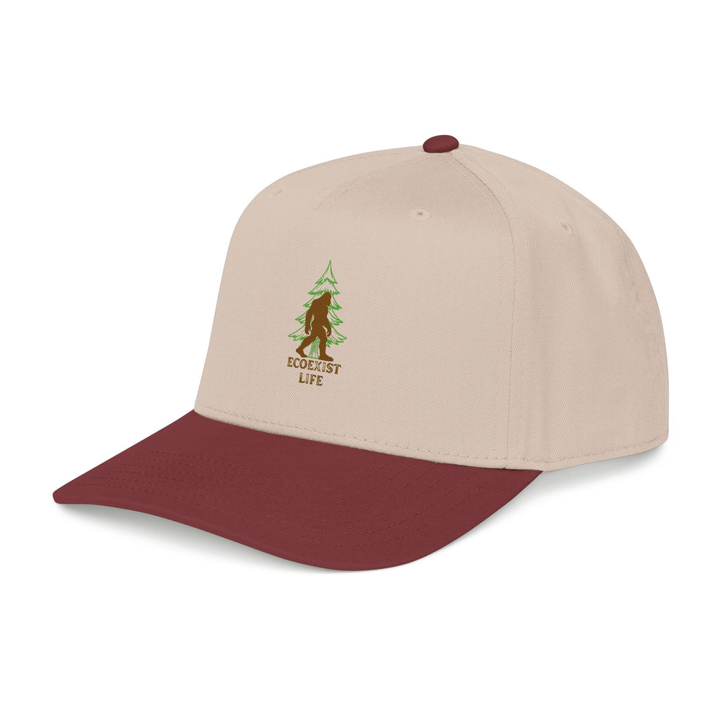 Mid Profile Baseball Cap- Ecoexist Life Hat