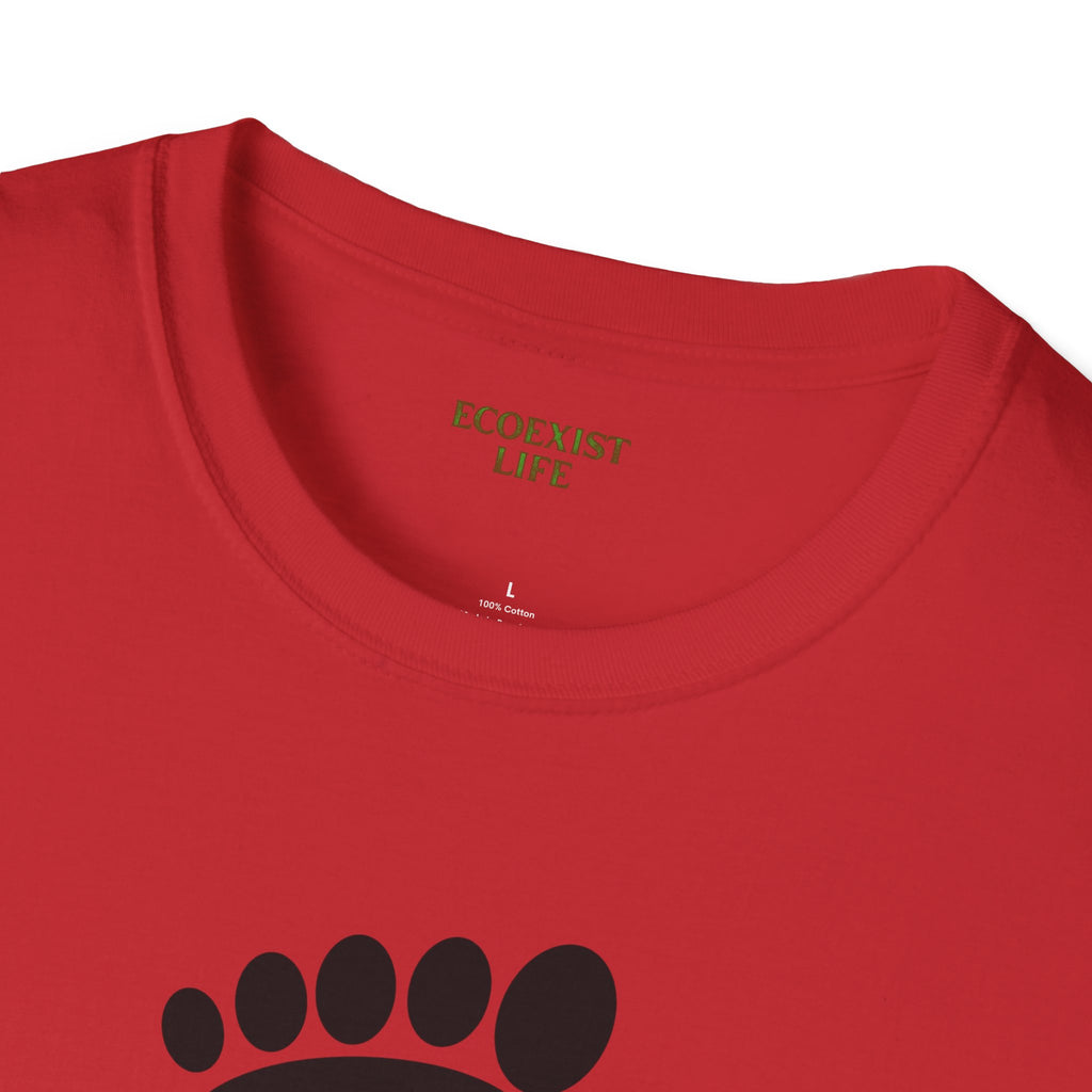 Bigfoot Footprint T‑Shirt – 'I Believe' Forest Sasquatch Tee