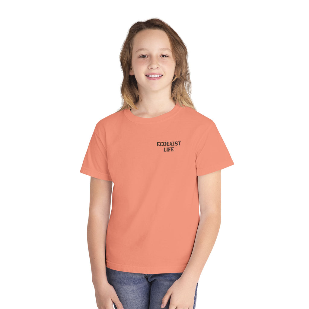 Ecoexist Life Youth Tee — 'Livin' the Wild Life' Pond Graphic
