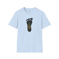 Bigfoot Footprint T‑Shirt – 'I Believe' Forest Sasquatch Tee