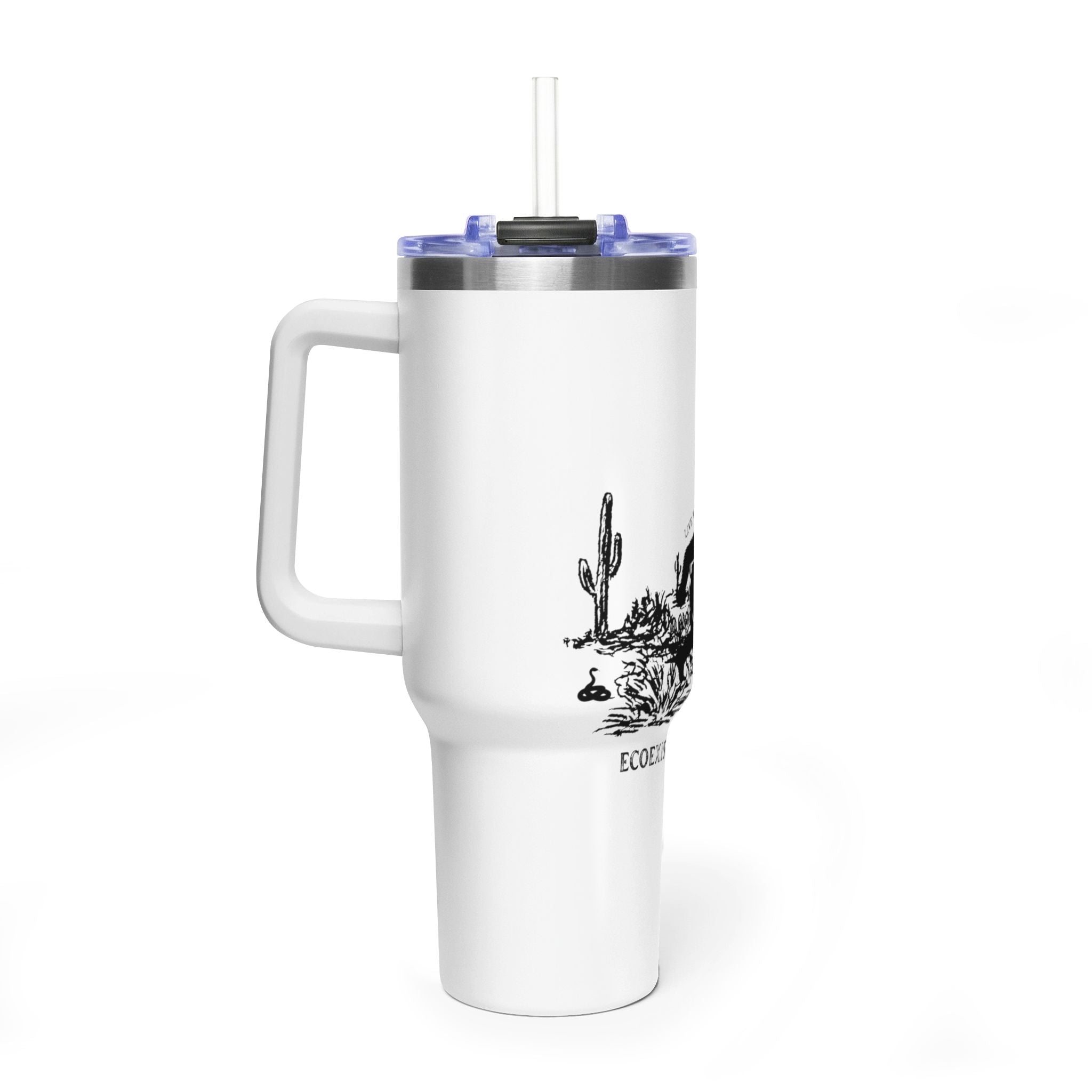 40oz Tumbler – Ecoexist Life Desert Bigfoot Stainless Vacuum Cup