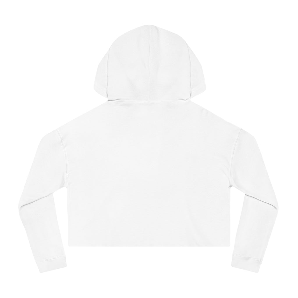 EcoExist Cropped Hoodie – Women’s Nature Lover Hoodie with Bigfoot Tree Design