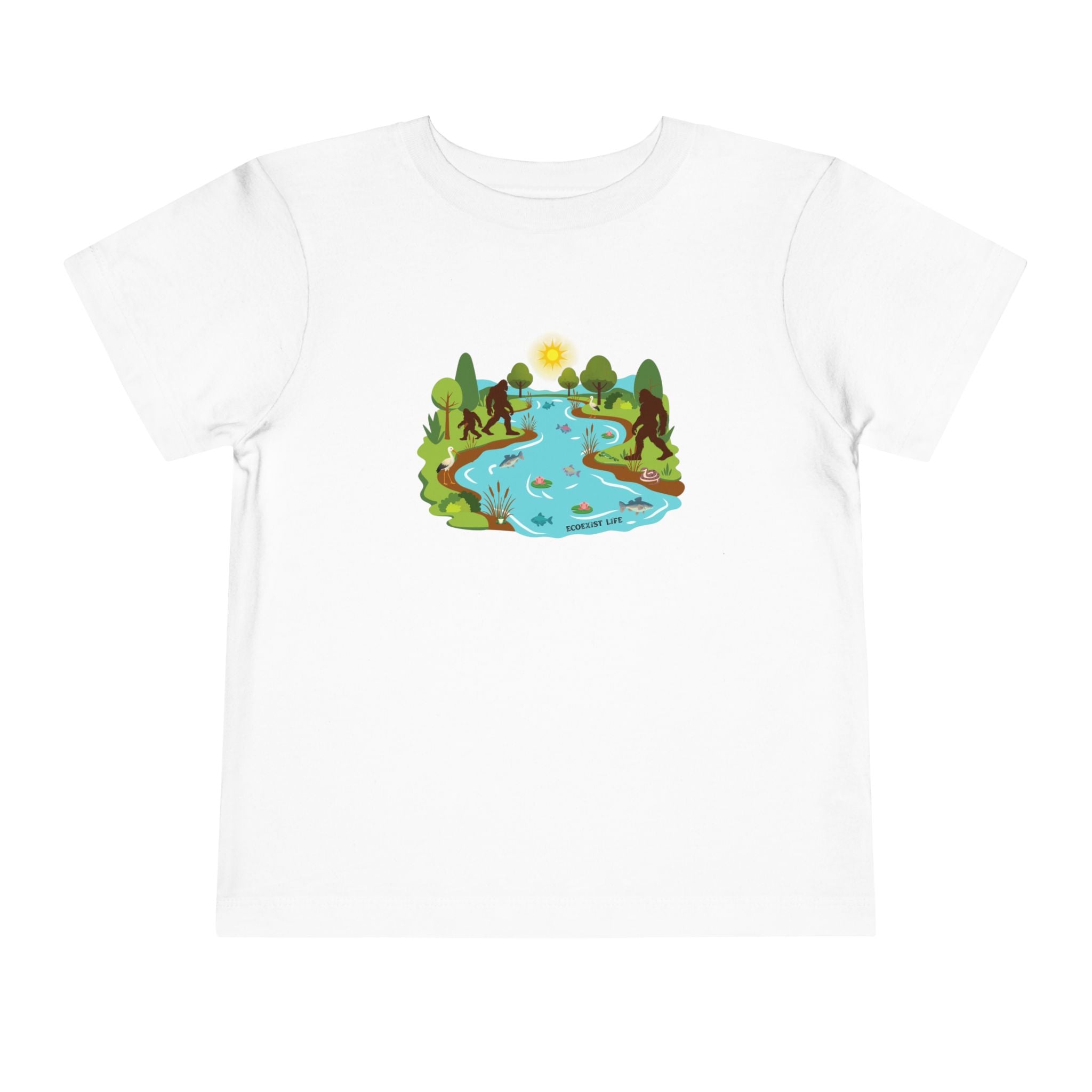 Toddler Tee — Livin' the Wild Life River Adventure