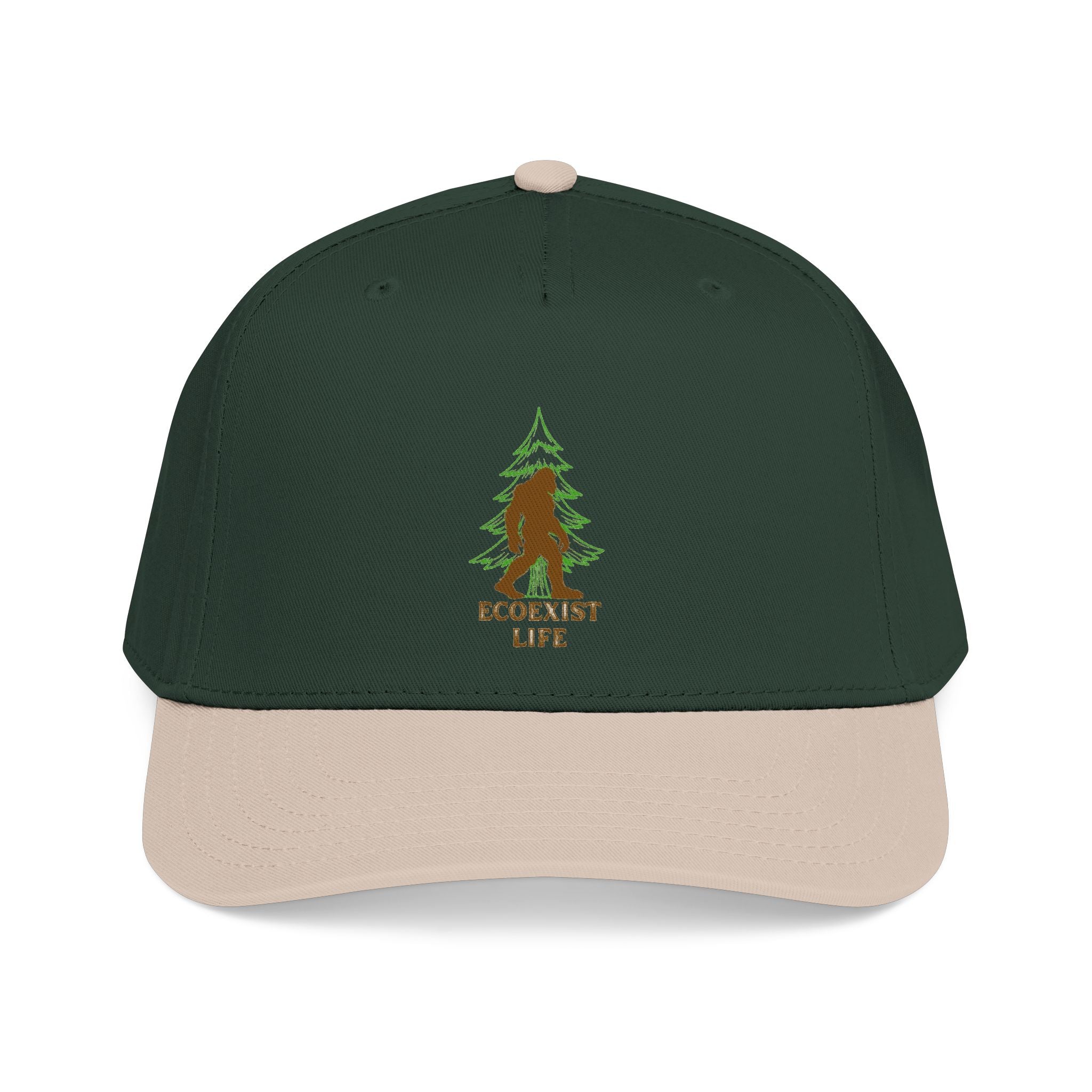 Mid Profile Baseball Cap- Ecoexist Life Hat