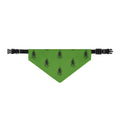 Clip-On Pet Bandana — Green Tree Print- Ecoexist