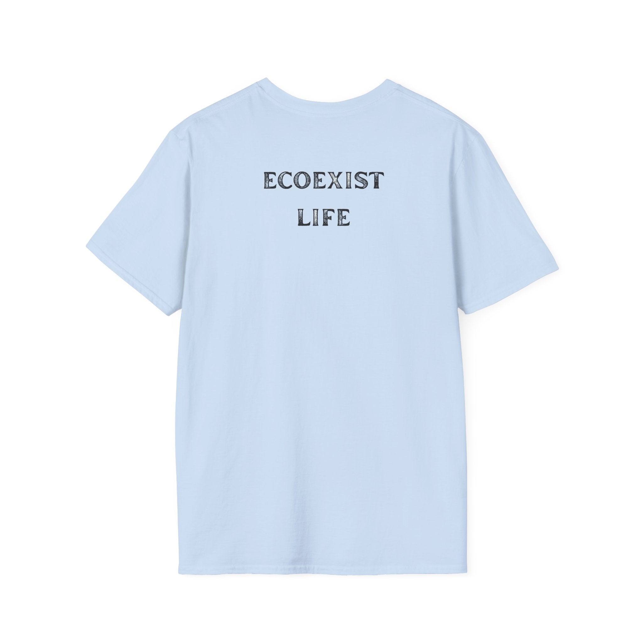 EcoExist Paw Print T-Shirt — Wildlife Conservation Graphic Tee