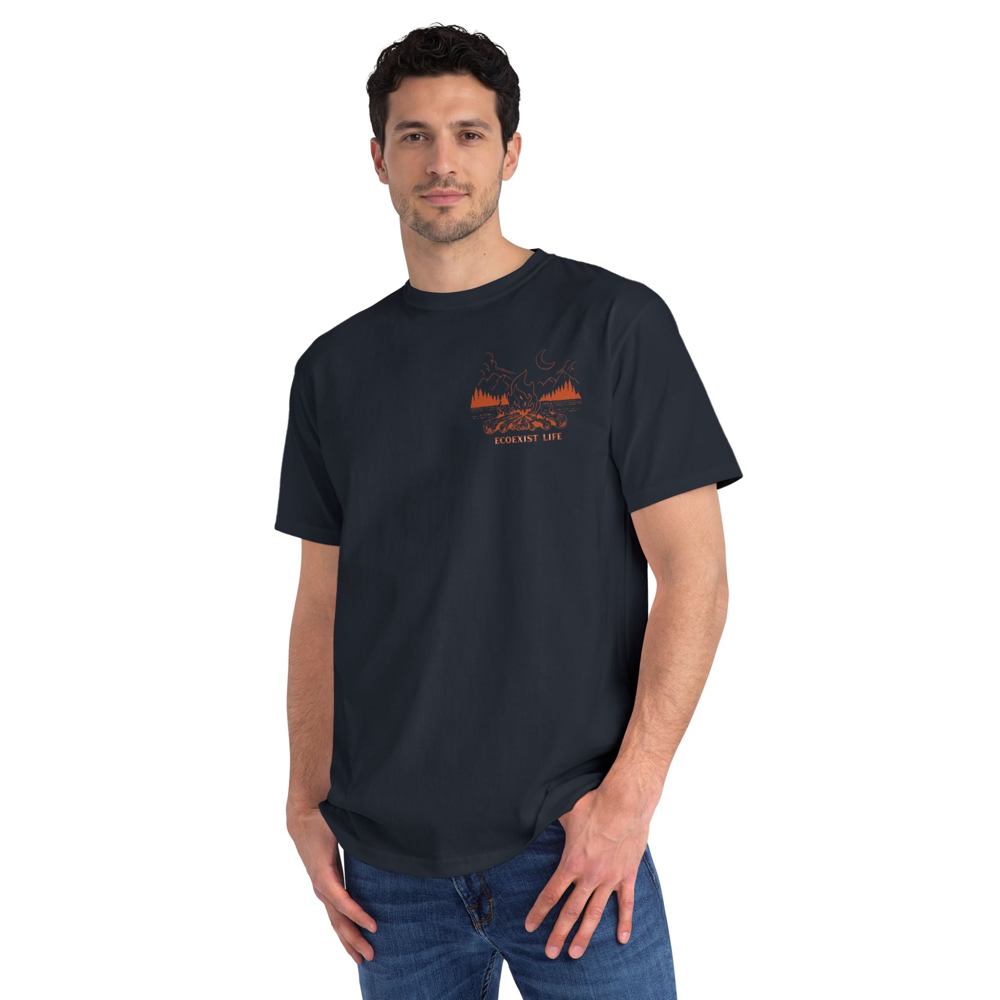 Ecoexist Life Tee — Minimal Nature Graphic T-Shirt