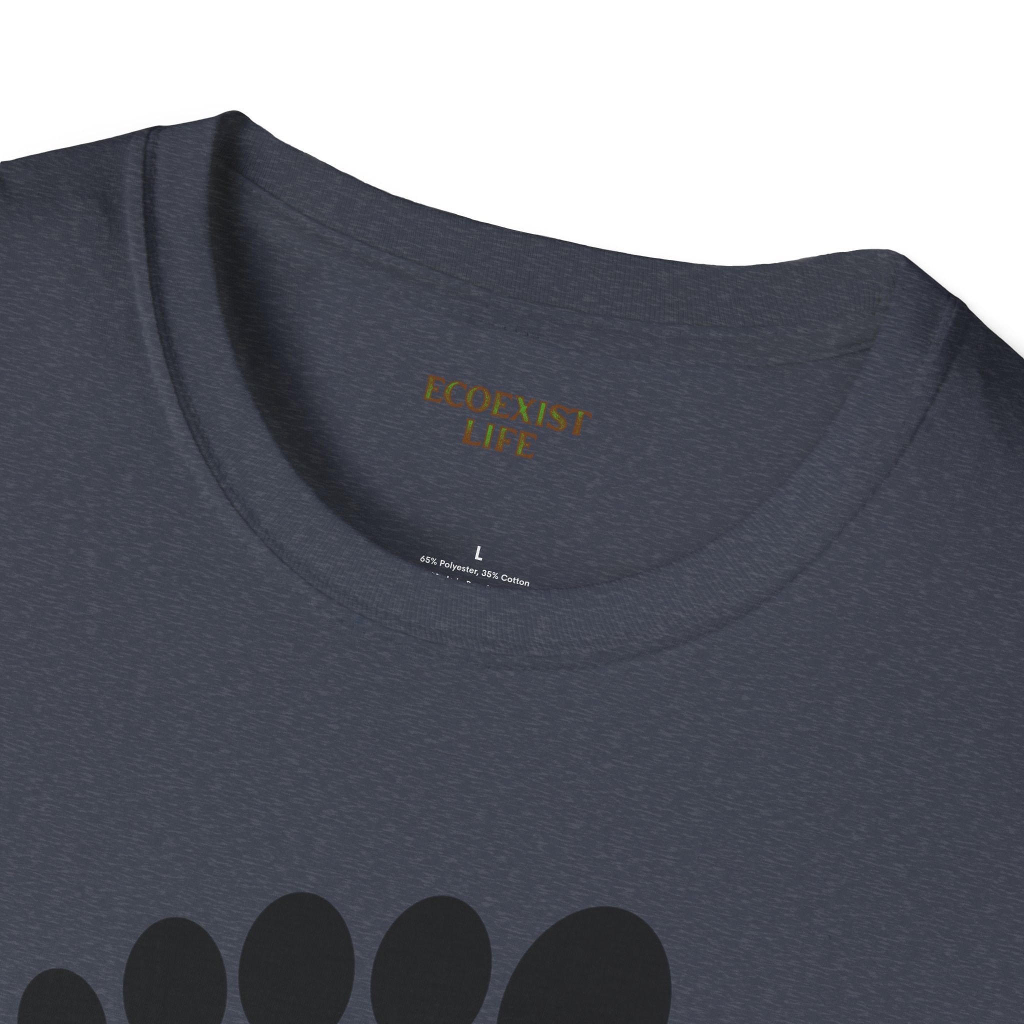 Bigfoot Footprint T‑Shirt – Ecoexist Life Tee