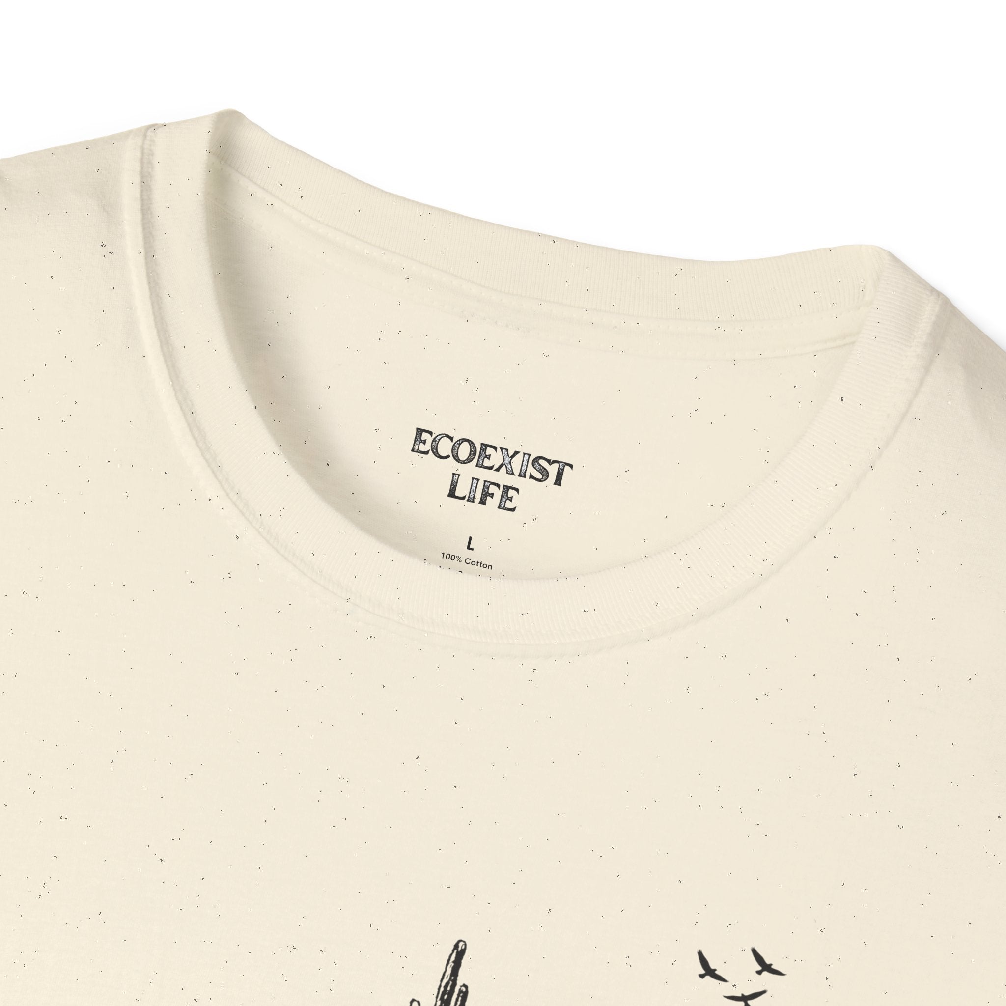 Ecoexist Life T‑Shirt — Desert Sasquatch Graphic Tee