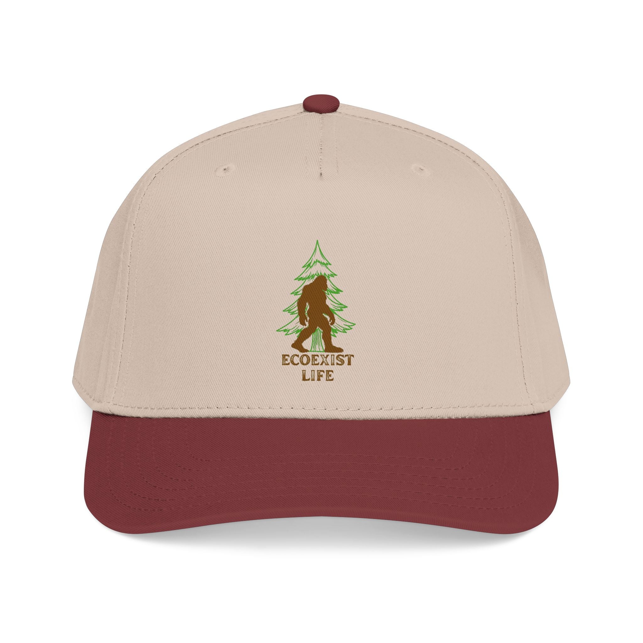 Mid Profile Baseball Cap- Ecoexist Life Hat
