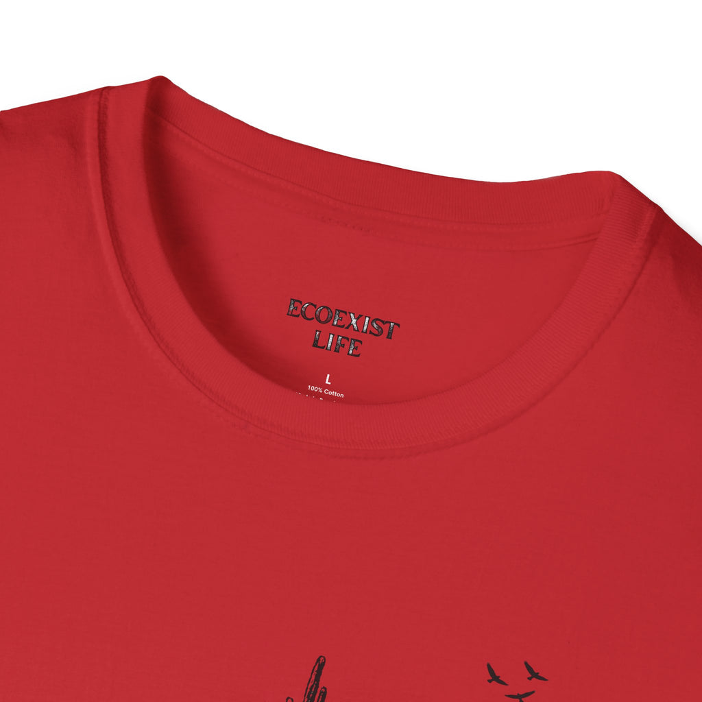 Ecoexist Life T‑Shirt — Desert Sasquatch Graphic Tee