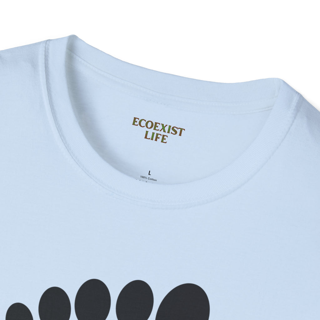 Bigfoot Footprint T‑Shirt – Ecoexist Life Tee