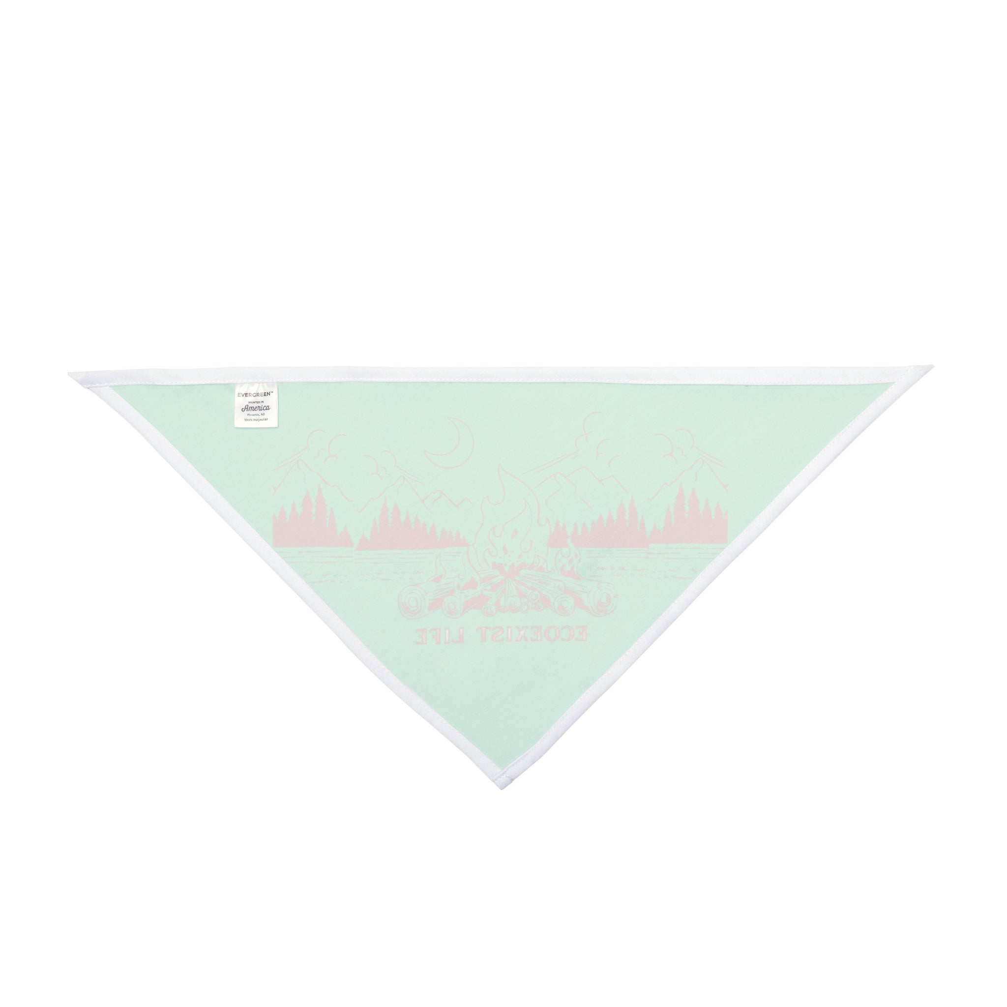 Pet Bandana — Scenic Campfire Dog Bandana-Ecoexist Life