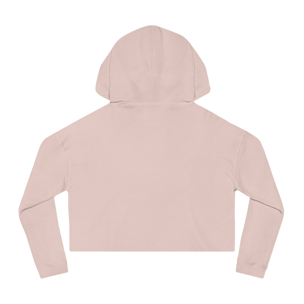 EcoExist Cropped Hoodie – Women’s Nature Lover Hoodie with Bigfoot Tree Design