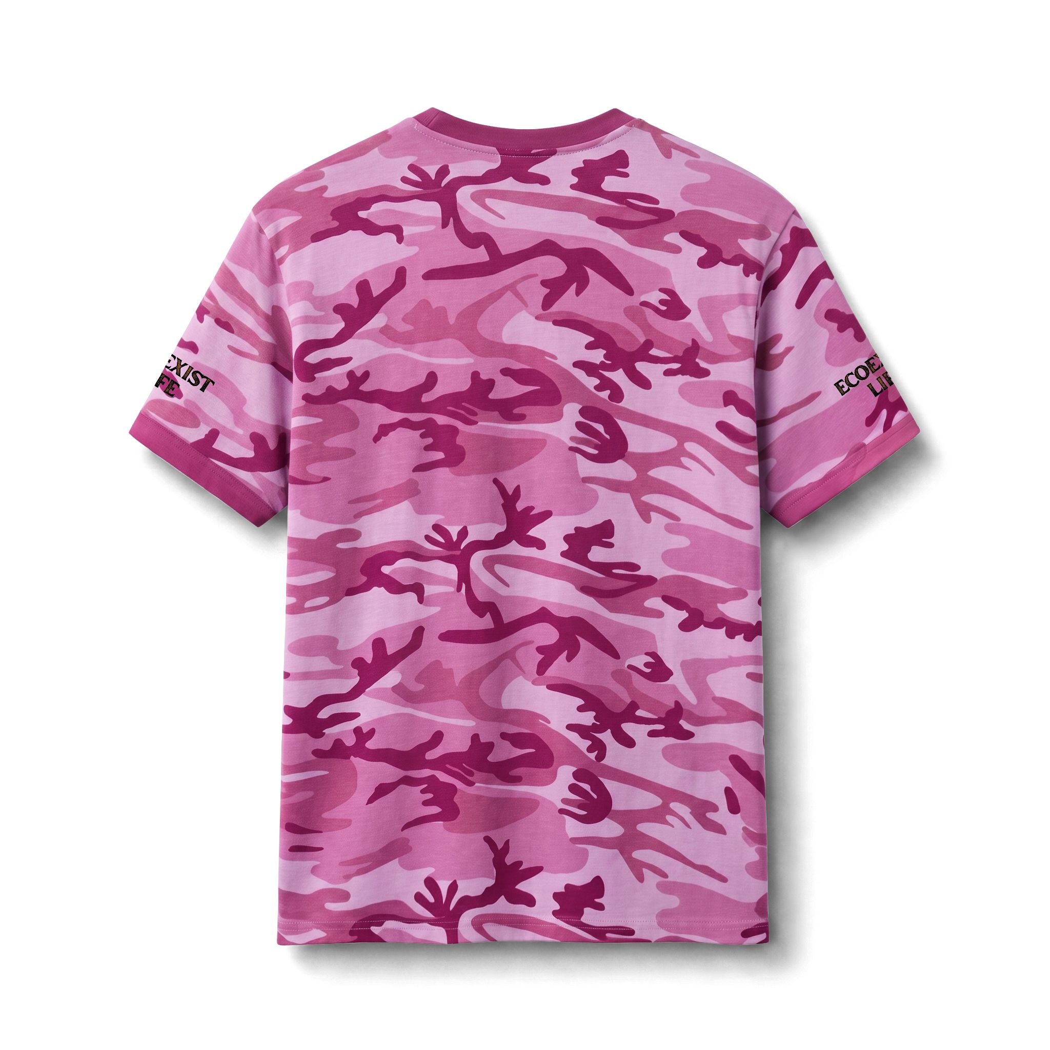 Camo Tee — Ecoexist Life Bigfoot Forest Graphic